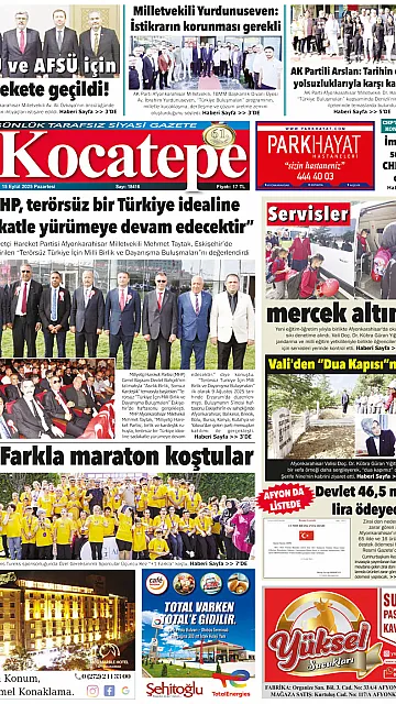 E-Gazete - Tarih: 15 Eylül 2025