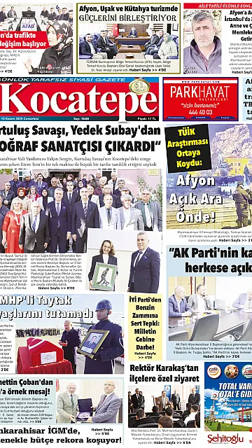 E-Gazete - Tarih: 15 Kasım 2025