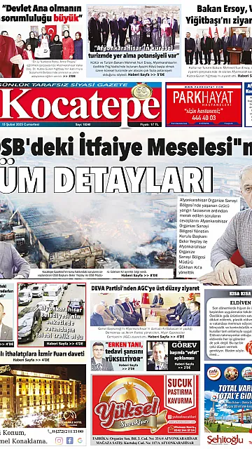 E-Gazete - Tarih: 15 Şubat 2025