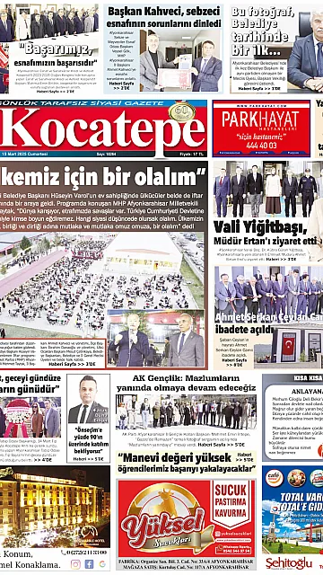 E-Gazete - Tarih: 15 Mart 2025