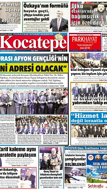 E-Gazete - Tarih: 16 Şubat 2026