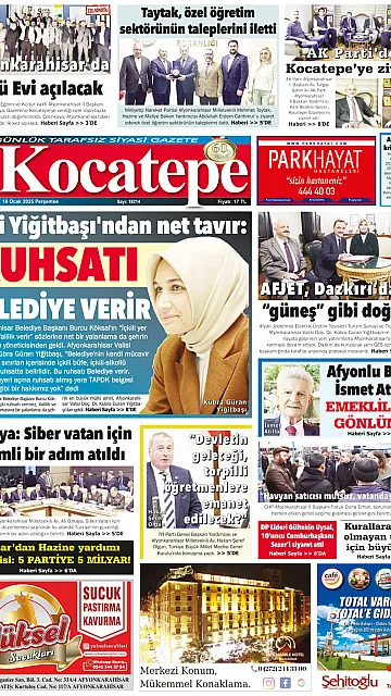 E-Gazete - Tarih: 16 Ocak 2025