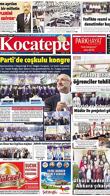 E-Gazete - Tarih: 16 Aralık 2024