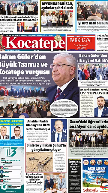 E-Gazete - Tarih: 17 Eylül 2026