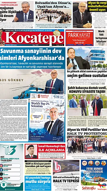 E-Gazete - Tarih: 16 Ekim 2026