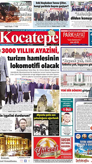 E-Gazete - Tarih: 17 Şubat 2025