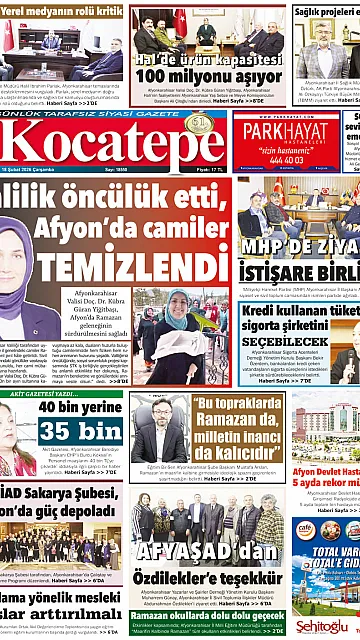 E-Gazete - Tarih: 18 Şubat 2026