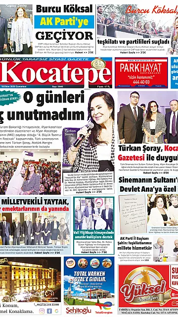 E-Gazete - Tarih: 18 Ekim 2025