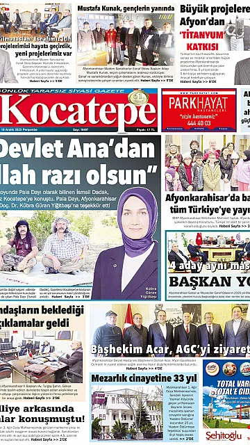 E-Gazete - Tarih: 18 Aralık 2025