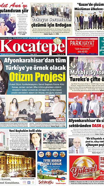E-Gazete - Tarih: 18 Eylül 2025