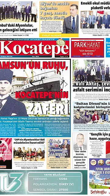 E-Gazete - Tarih: 19 Mayıs 2026