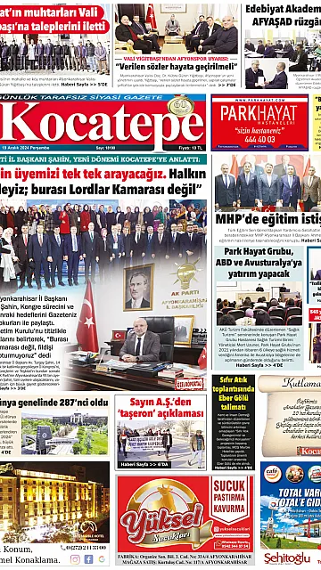 E-Gazete - Tarih: 19 Aralık 2024