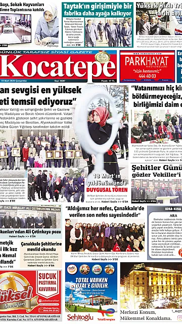 E-Gazete - Tarih: 19 Mart 2025