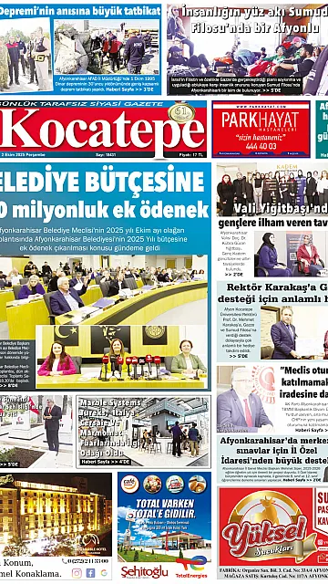 E-Gazete - Tarih: 02 Ekim 2025