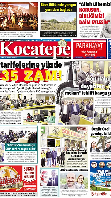 E-Gazete - Tarih: 02 Kasım 2024