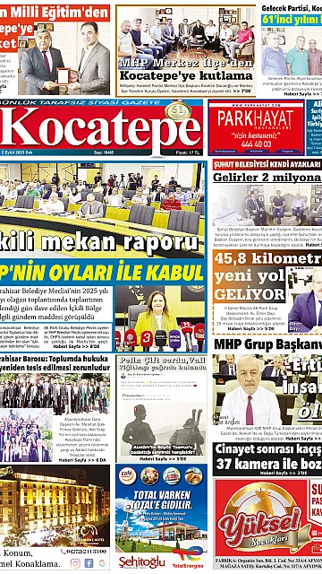 E-Gazete - Tarih: 02 Eylül 2025