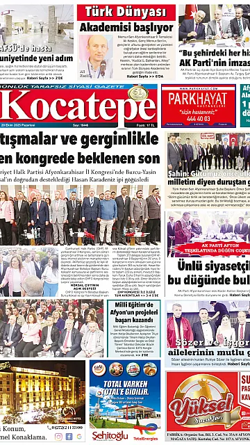 E-Gazete - Tarih: 20 Ekim 2025