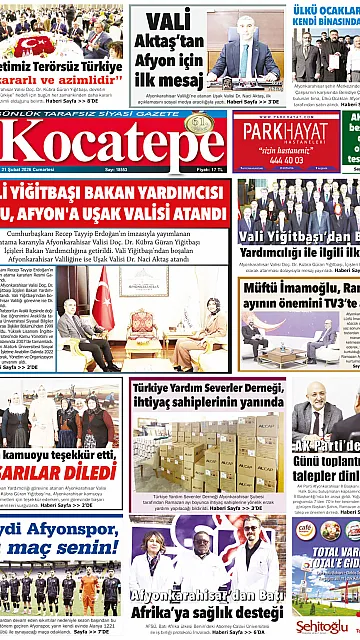 E-Gazete - Tarih: 21 Şubat 2026