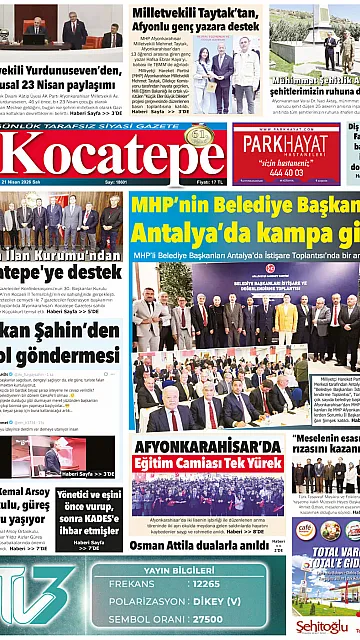 E-Gazete - Tarih: 21 Nisan 2026