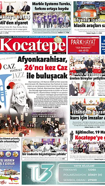 E-Gazete - Tarih: 21 Mayıs 2026