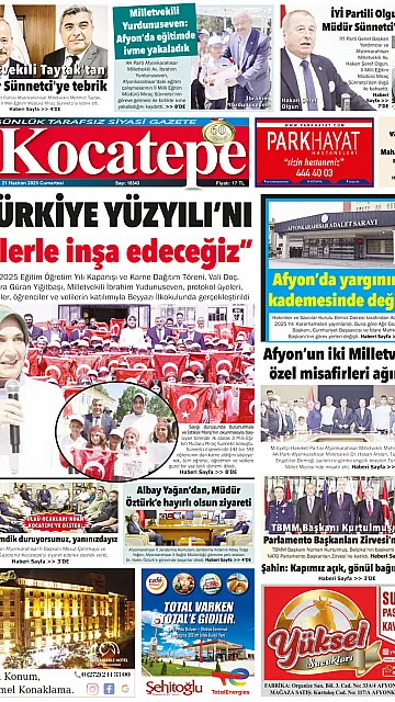 E-Gazete - Tarih: 21 Haziran 2025