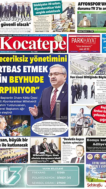 E-Gazete - Tarih: 22 Nisan 2026