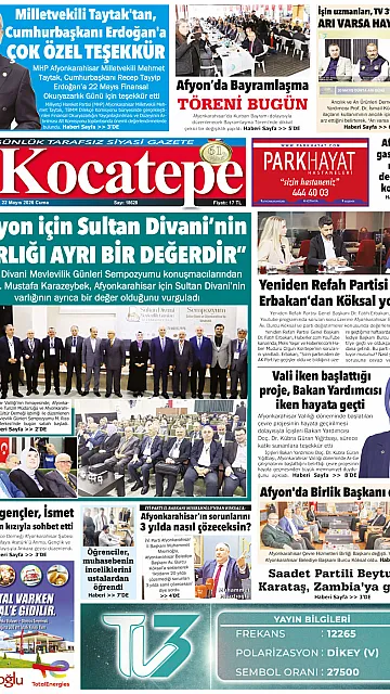 E-Gazete - Tarih: 22 Mayıs 2026
