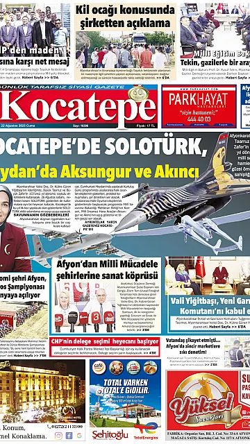 E-Gazete - Tarih: 22 Ağustos 2025