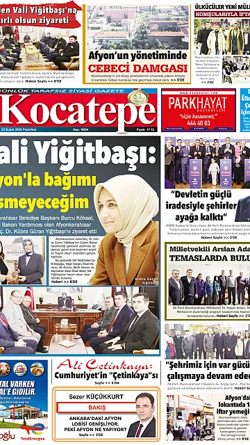 E-Gazete - Tarih: 23 Şubat 2026