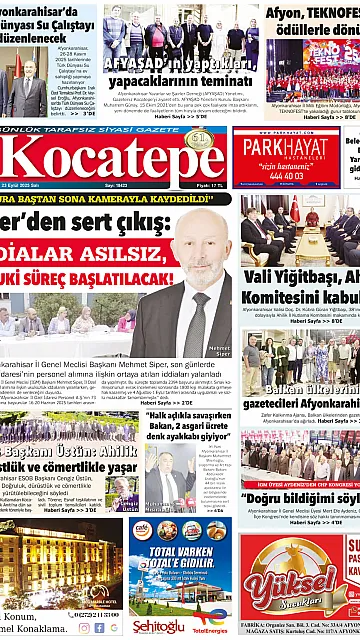 E-Gazete - Tarih: 23 Eylül 2025