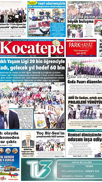 E-Gazete - Tarih: 24 Haziran 2026