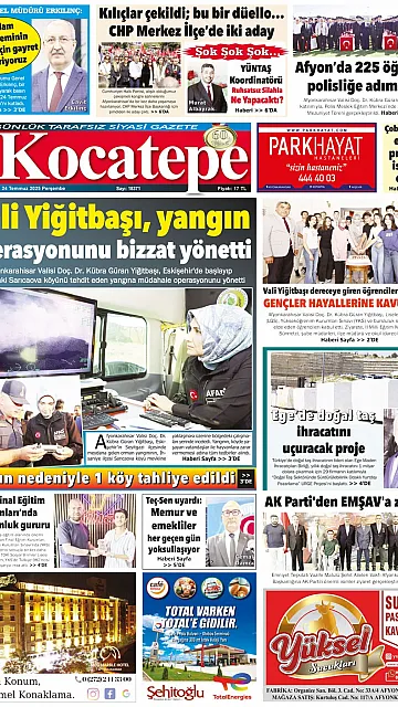 E-Gazete - Tarih: 24 Temmuz 2025