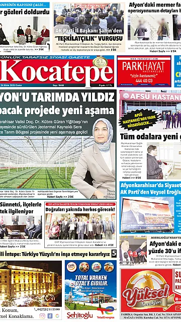 E-Gazete - Tarih: 24 Ekim 2025