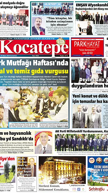 E-Gazete - Tarih: 24 Mayıs 2025