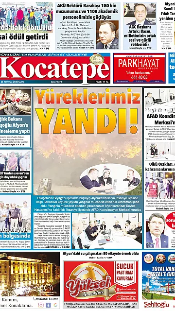E-Gazete - Tarih: 25 Temmuz 2025