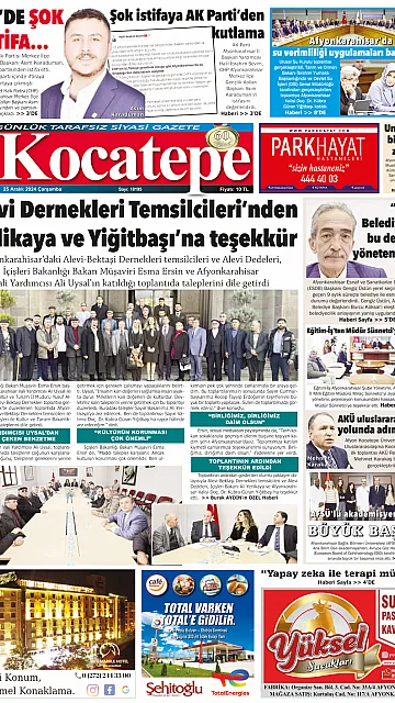 E-Gazete - Tarih: 25 Aralık 2024