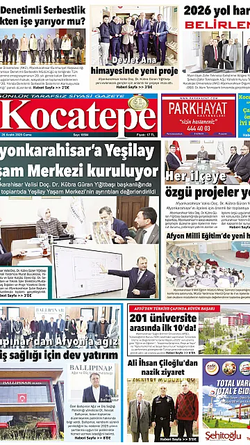 E-Gazete - Tarih: 26 Aralık 2025