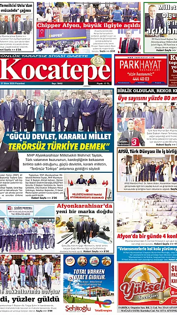 E-Gazete - Tarih: 27 Ekim 2025