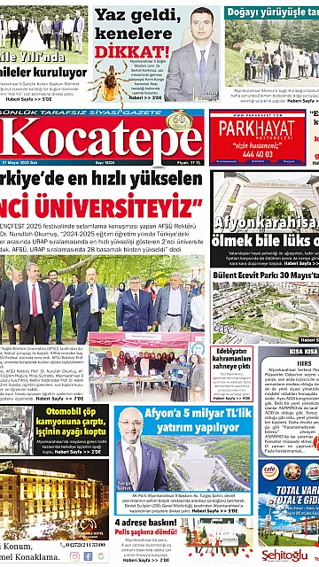E-Gazete - Tarih: 27 Mayıs 2025