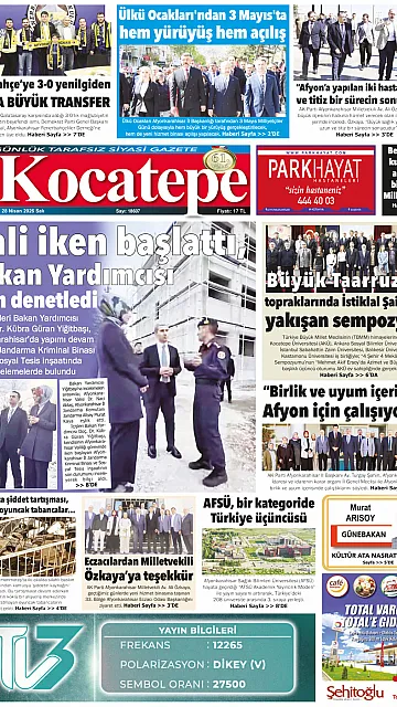 E-Gazete - Tarih: 28 Nisan 2026