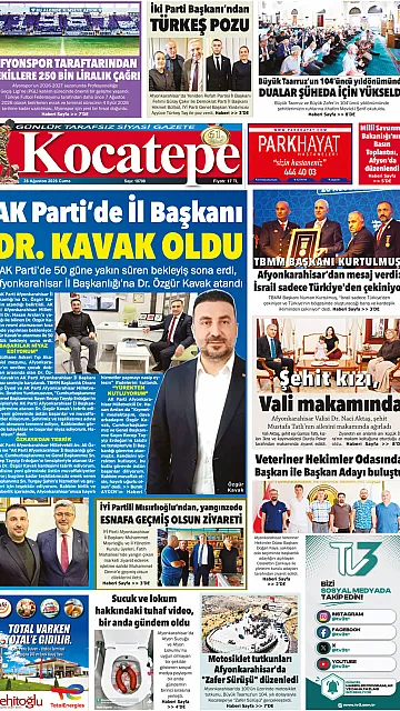 E-Gazete - Tarih: 28 Ağustos 2026