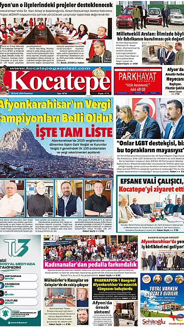 E-Gazete - Tarih: 28 Eylül 2026
