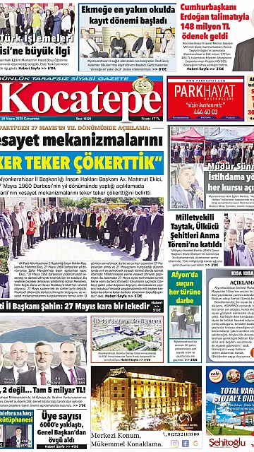 E-Gazete - Tarih: 28 Mayıs 2025