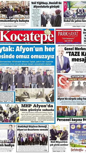 E-Gazete - Tarih: 29 Ocak 2026