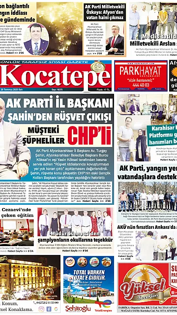 E-Gazete - Tarih: 29 Temmuz 2025