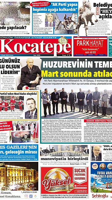 E-Gazete - Tarih: 03 Ocak 2025