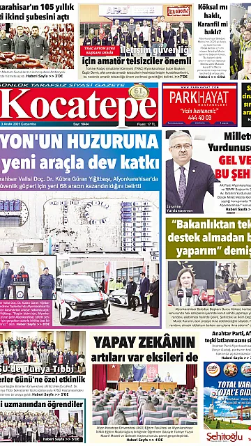 E-Gazete - Tarih: 03 Aralık 2025