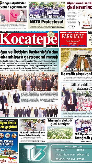 E-Gazete - Tarih: 30 Haziran 2026