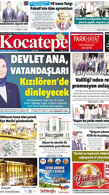 E-Gazete - Tarih: 30 Temmuz 2025