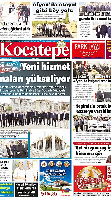 E-Gazete - Tarih: 30 Eylül 2025